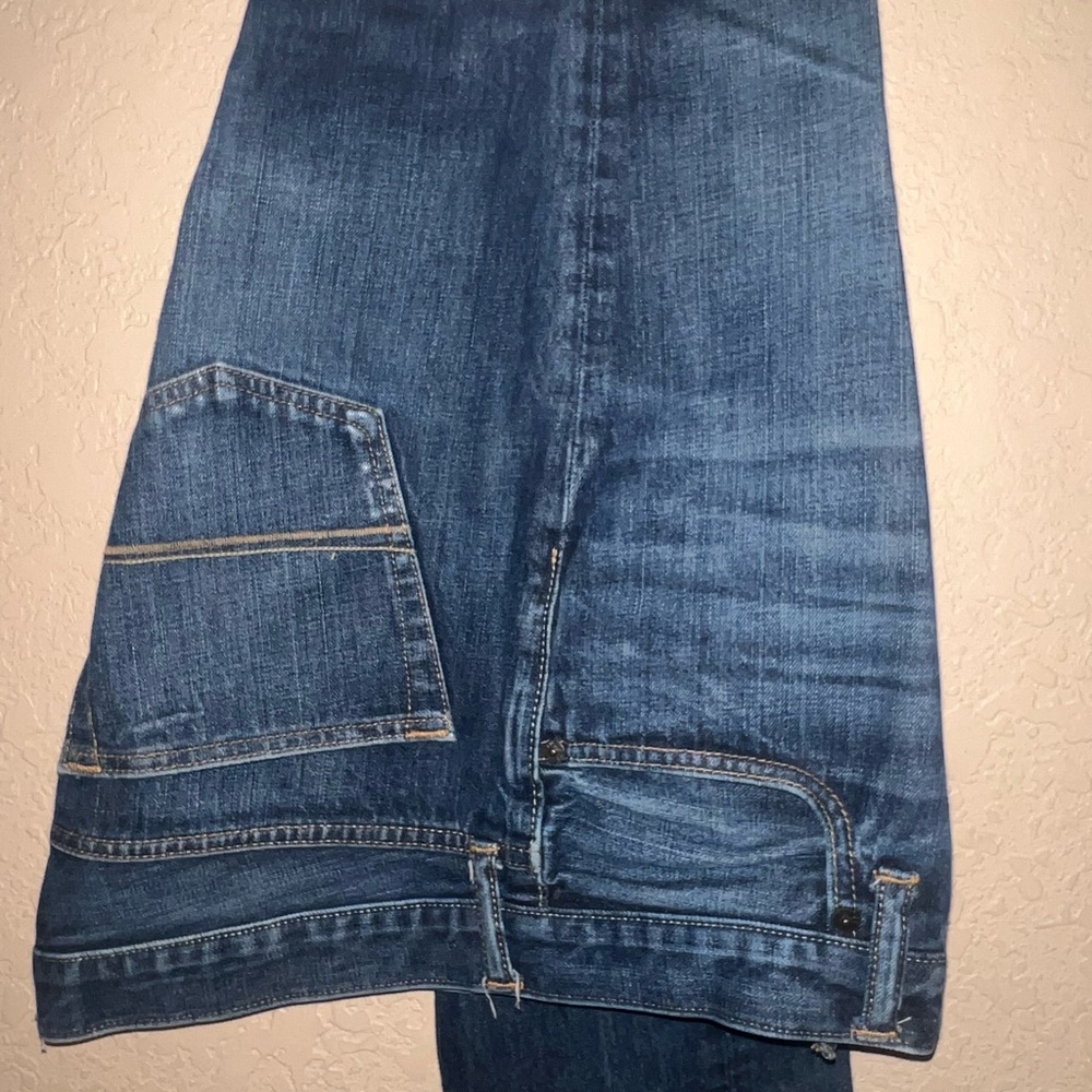 Abercrombie & Fitch Blue Straight Jeans Classic Taper Denim